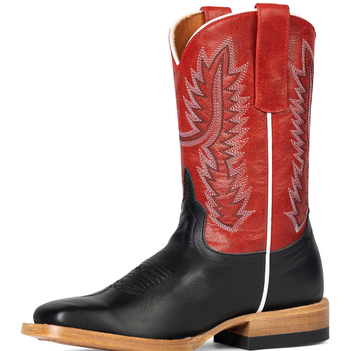 Horse Power Kids Full Grain Cowhide Boot in Black