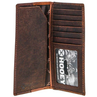 Hooey "Grayson" Rodeo Wallet in Brown and Tan