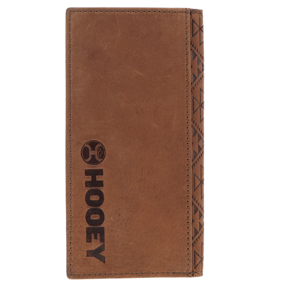 Hooey Classic "Monterey" Aztec Rodeo Wallet in Brown