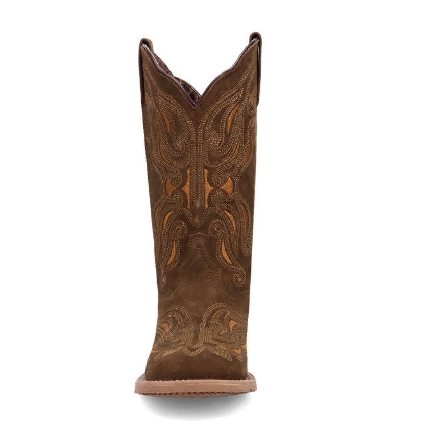 Laredo Women's Millie Suede Boot in Olive