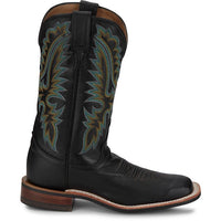 Justin Women's Shay Western Boot in Jet Black Cowhide