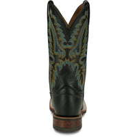 Justin Women's Shay Western Boot in Jet Black Cowhide
