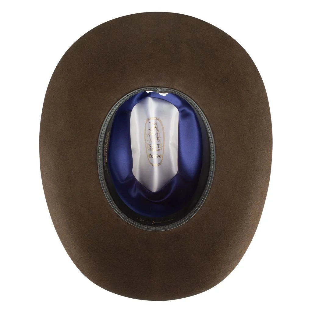 George Straight by Resistol Cedar Trail 6X Felt Hat in Chocolate