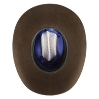 George Straight by Resistol Cedar Trail 6X Felt Hat in Chocolate