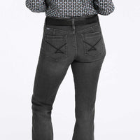 Cinch Women's Lynden Slim Trouser in Black