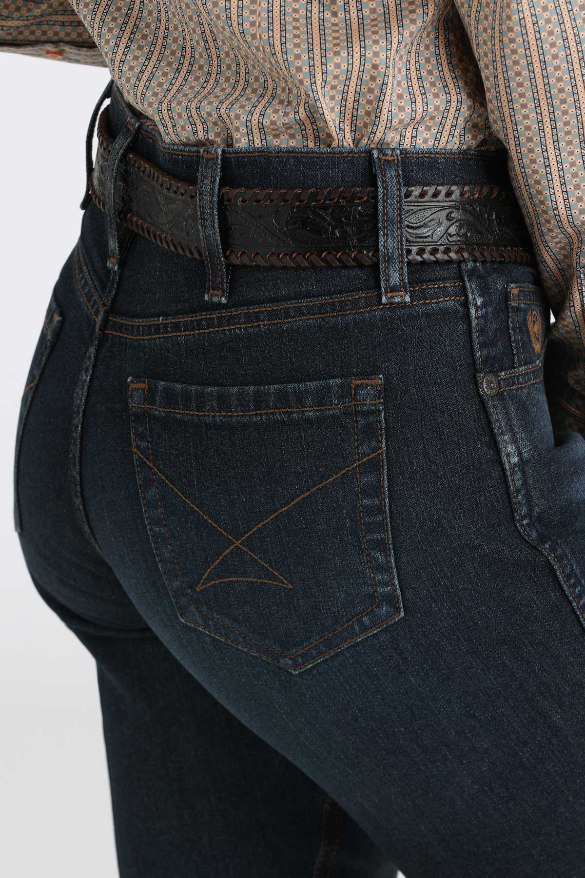 Cinch Women's Performance Classic Boot Cut Jean in River Blue