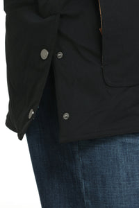 Cinch Men's Barn Coat in Black