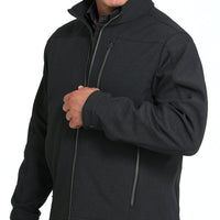 Cinch Men's Concealed Carry Bonded Jacket in Black
