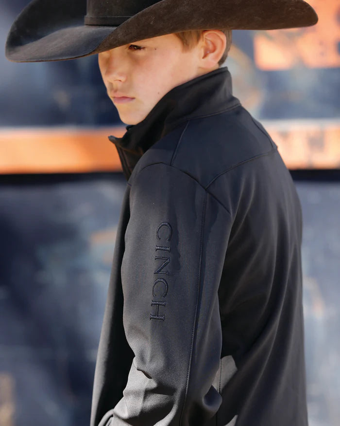 Cinch Youth Boy's Bonded Jacket in Black