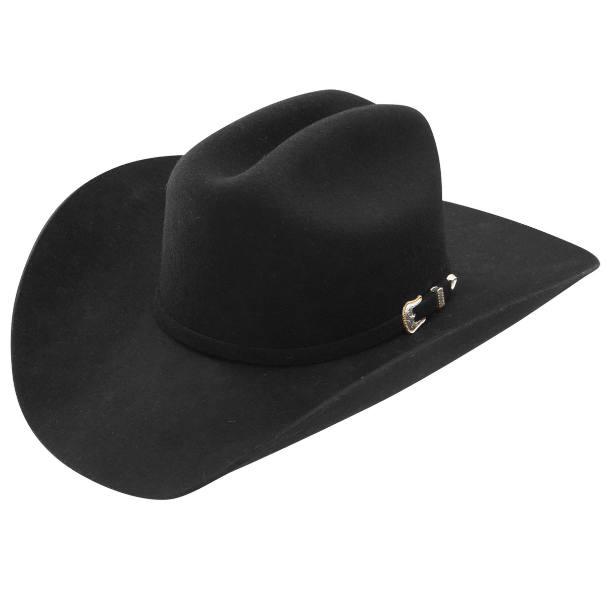Stetson 3X Oak Ridge Black Felt Cowboy Hat