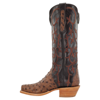 R. Watson Women's Full Quill Ostrich Triad Cutter Toe Western Boot