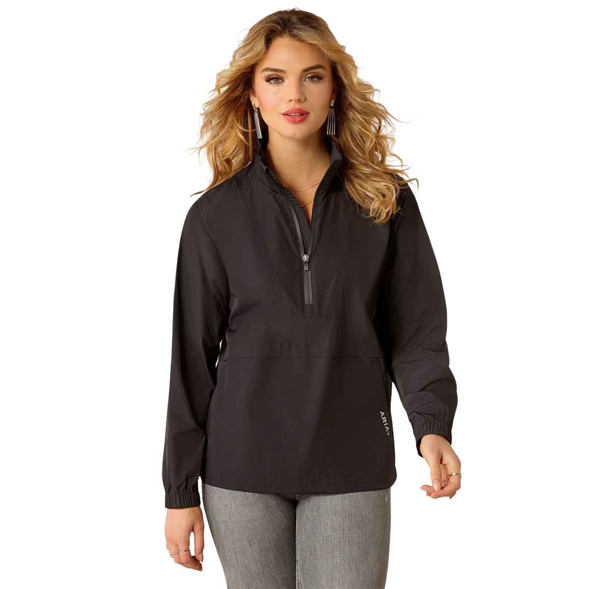 Ariat Women's Whisper Pullover Jacket In Black