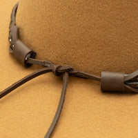 Stetson Sand Hollow Buffalo Fur Felt Western Hat in Toffee