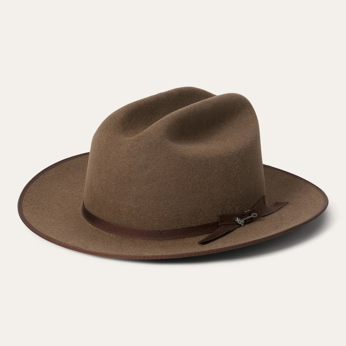 Stetson Open Road 6X Fur Felt Hat in Brown Mix