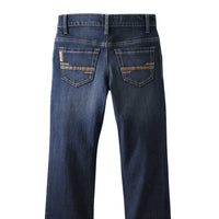 Cinch Boys Slim Fit Dark Stone Wash Slim Fit Bootcut Jeans