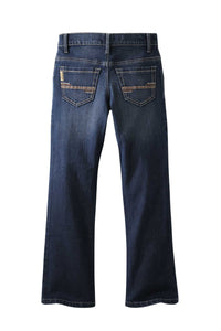 Cinch Boys Slim Fit Dark Stone Wash Slim Fit Bootcut Jeans