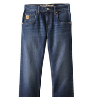 Cinch Boys Slim Fit Dark Stone Wash Slim Fit Bootcut Jeans