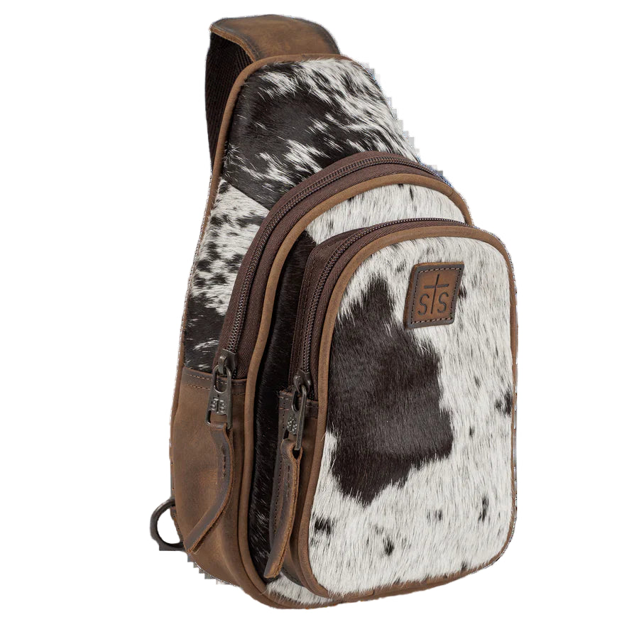 STS Ranchwear Cowhide Sojourner Sling Bag
