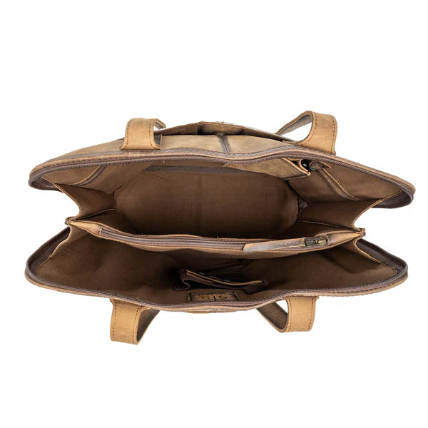 STS Ranchwear Cowhide Laptop Shopper