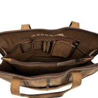 STS Ranchwear Cowhide Laptop Shopper