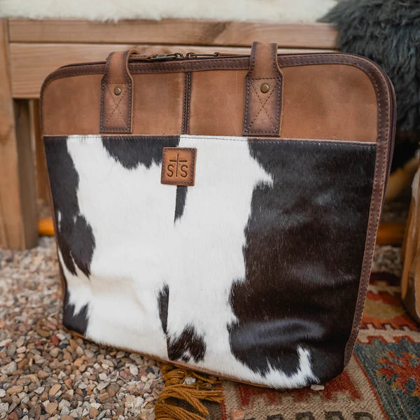 STS Ranchwear Cowhide Laptop Shopper