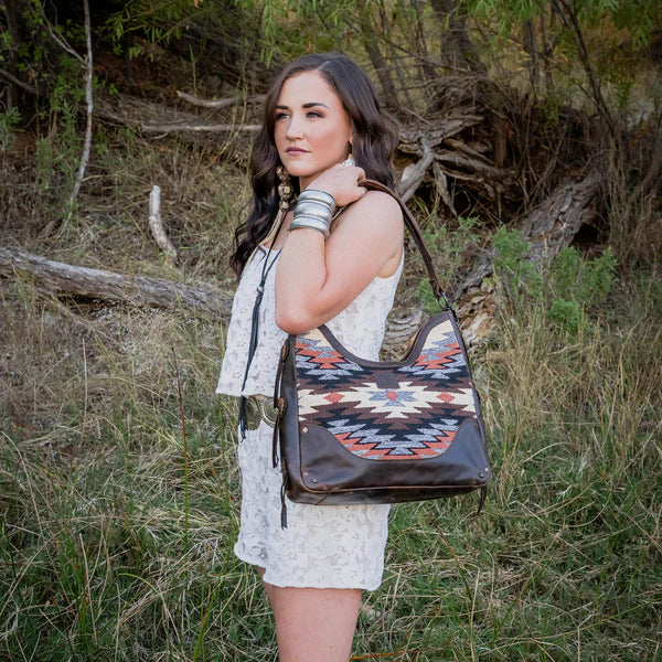 STS Ranchwear Guadalupe Serape Hobo Bag