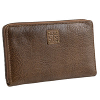 STS Ranchwear Boho Cowgirl Juniper Leather Bifold Wallet