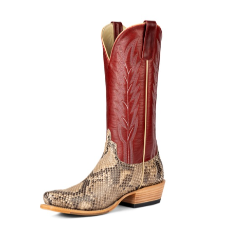Macie Bean Women's Mink Python Belly Western Boot