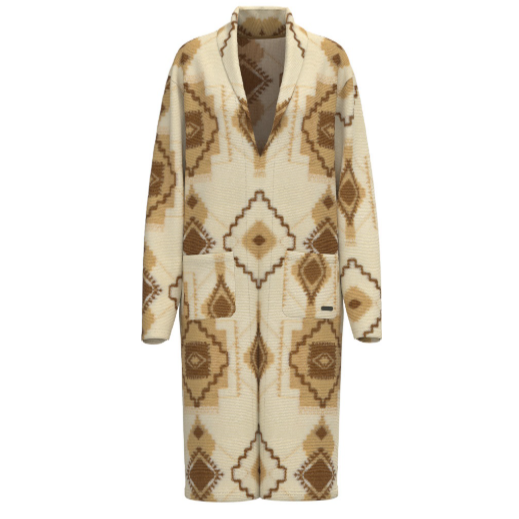 Hooey Women's Driskill Aztec Duster Cardigan in Cream