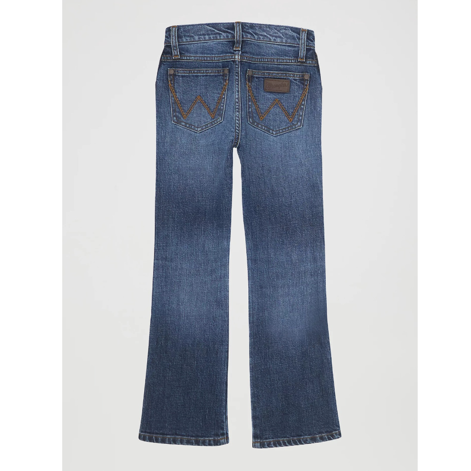 Wrangler Retro Youth Boy's Slim Boot Jean in Moore
