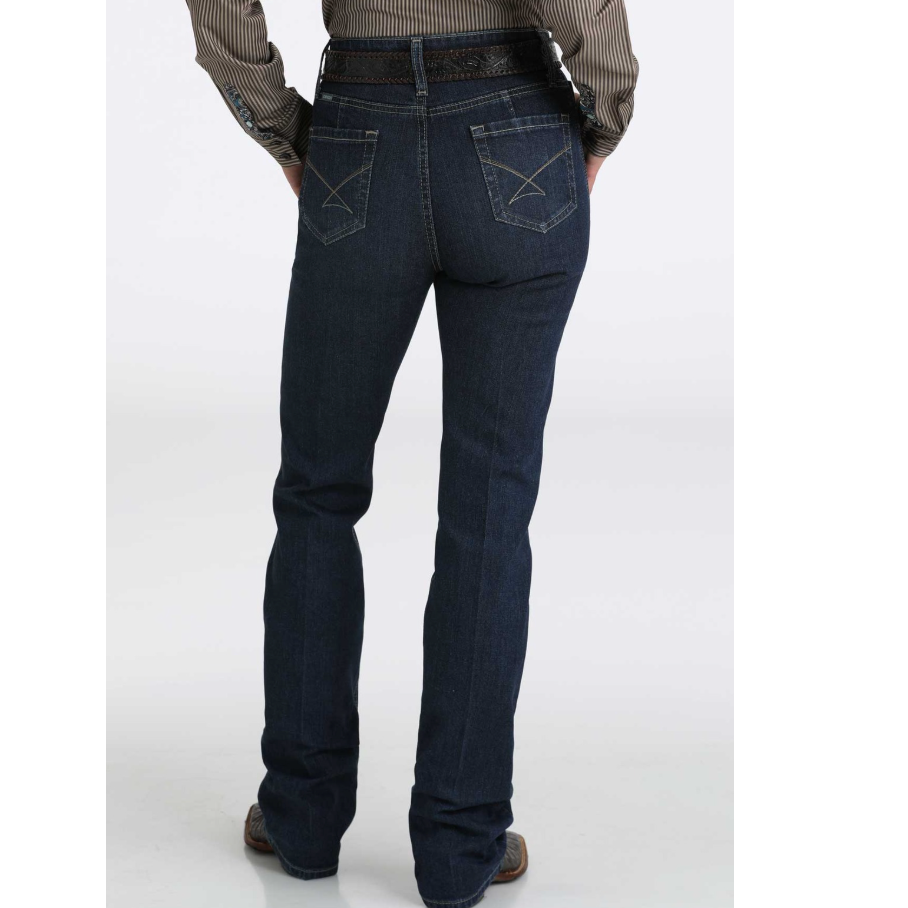 Cinch Women's Keri High Rise Straight Slim Boot Cut Jean