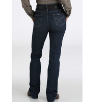 Cinch Women's Keri High Rise Straight Slim Boot Cut Jean