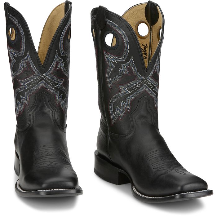 Tony Lama Men's Lars 11" Western Boot in Dusk(Black)