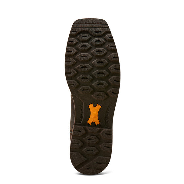 Ariat Men's Activator VentTek Waterproof Steel Toe Boot in Dark Brown