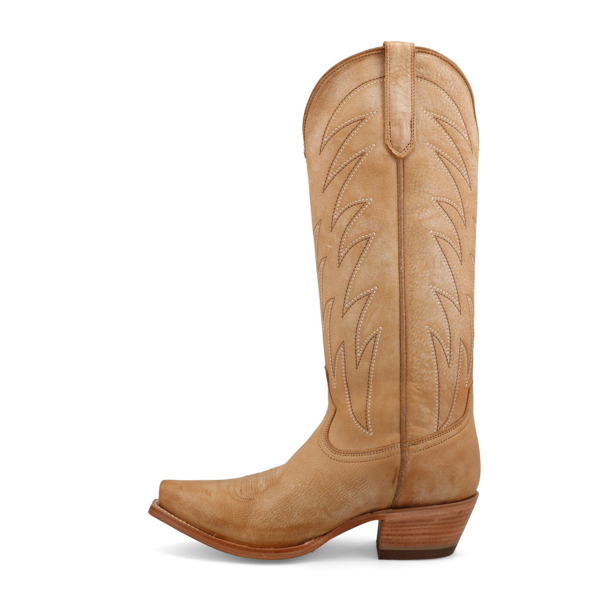 Black Star Women's 15" Snip Toe Boot in Distressed Maple