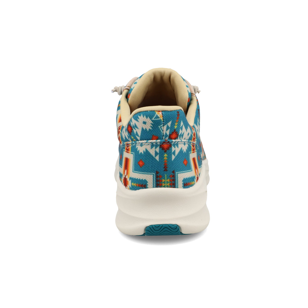 Twisted X Women's Feather X in Turquoise Print