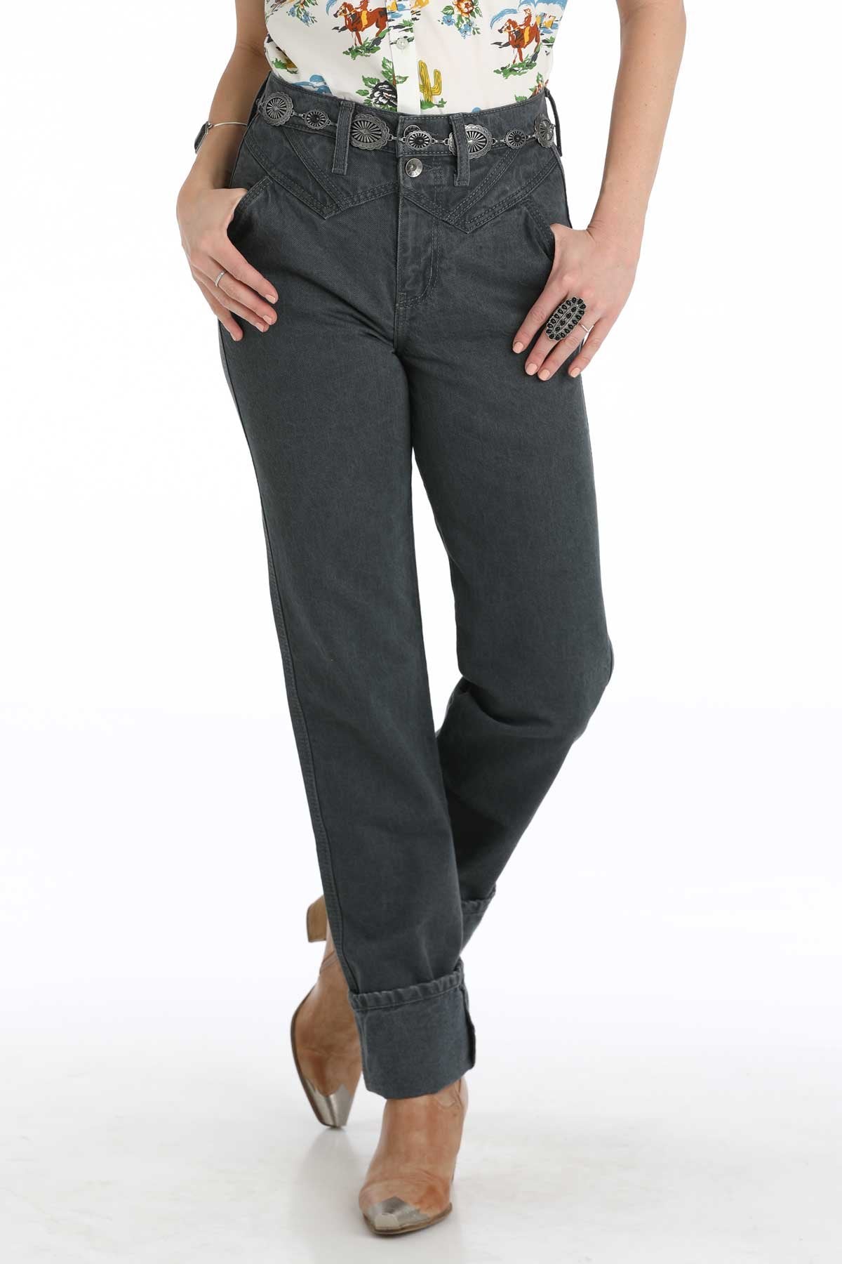 Cruel Women's Quinn Bareback Jean in Gray