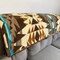 Andean Alpaca Wool Blanket-Cowboy