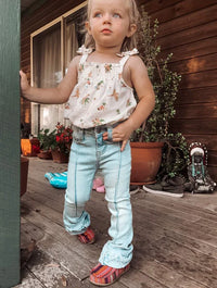 CC Western Baby & Toddler Girl's Trouser Jean in Light Wash