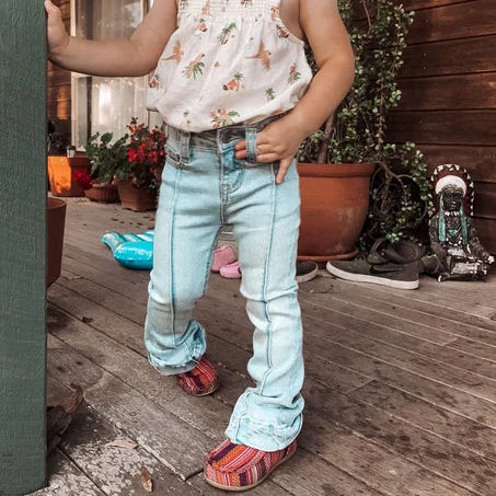 CC Western Baby & Toddler Girl's Trouser Jean in Light Wash