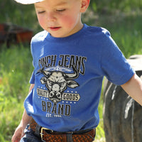Cinch Baby & Toddler Boy's Brand Tee in Royal Blue