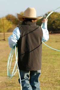 Cinch Boy's Bonded Vest in Black