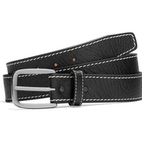 Justin Men's Black Bison Boulevard Belt