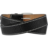 Justin Men's Black Bison Boulevard Belt