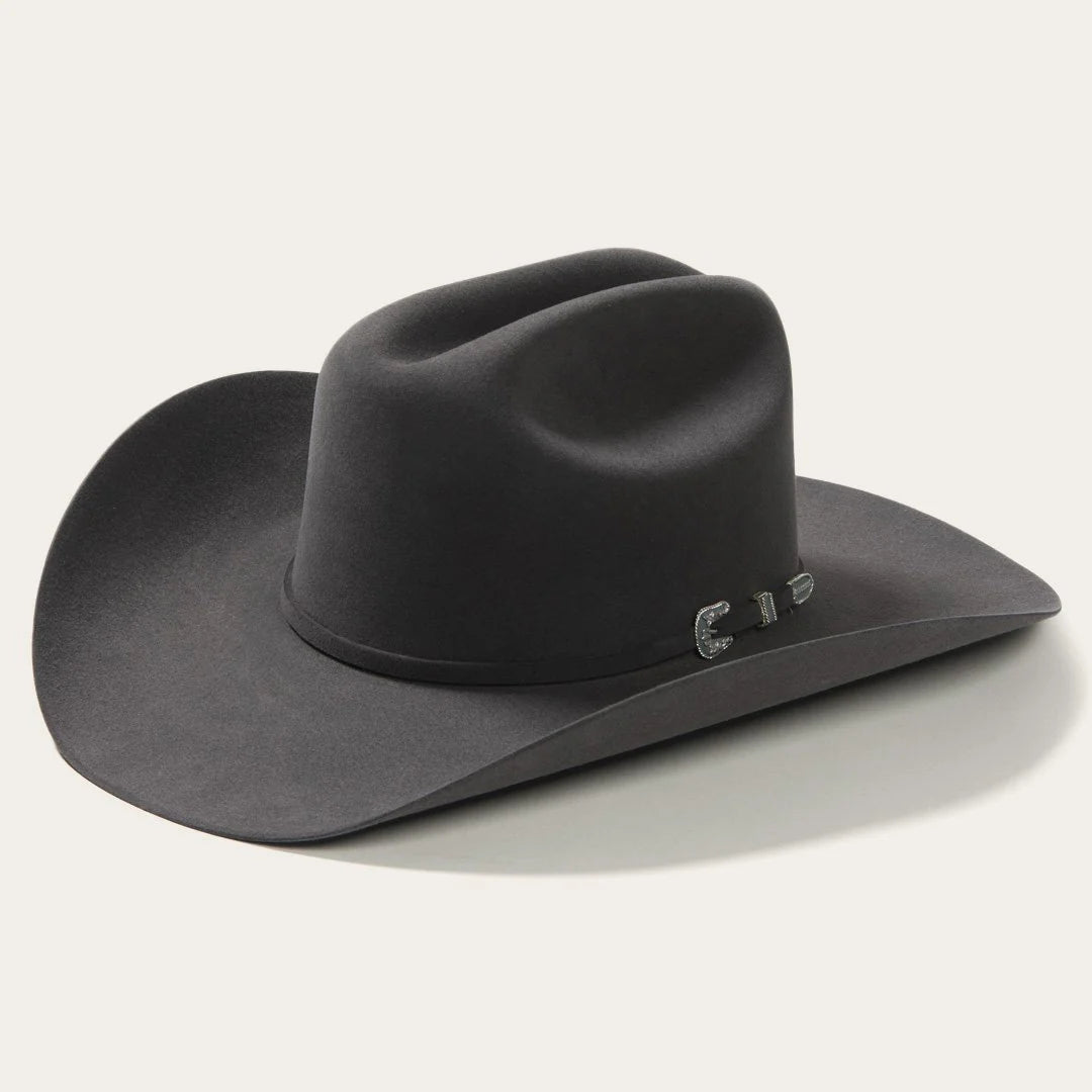 Stetson Skyline 6X Fur Felt Cowboy Hat in Granite