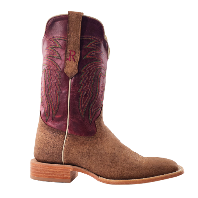 R. Watson Men's Tan Nubuck Camel Boot