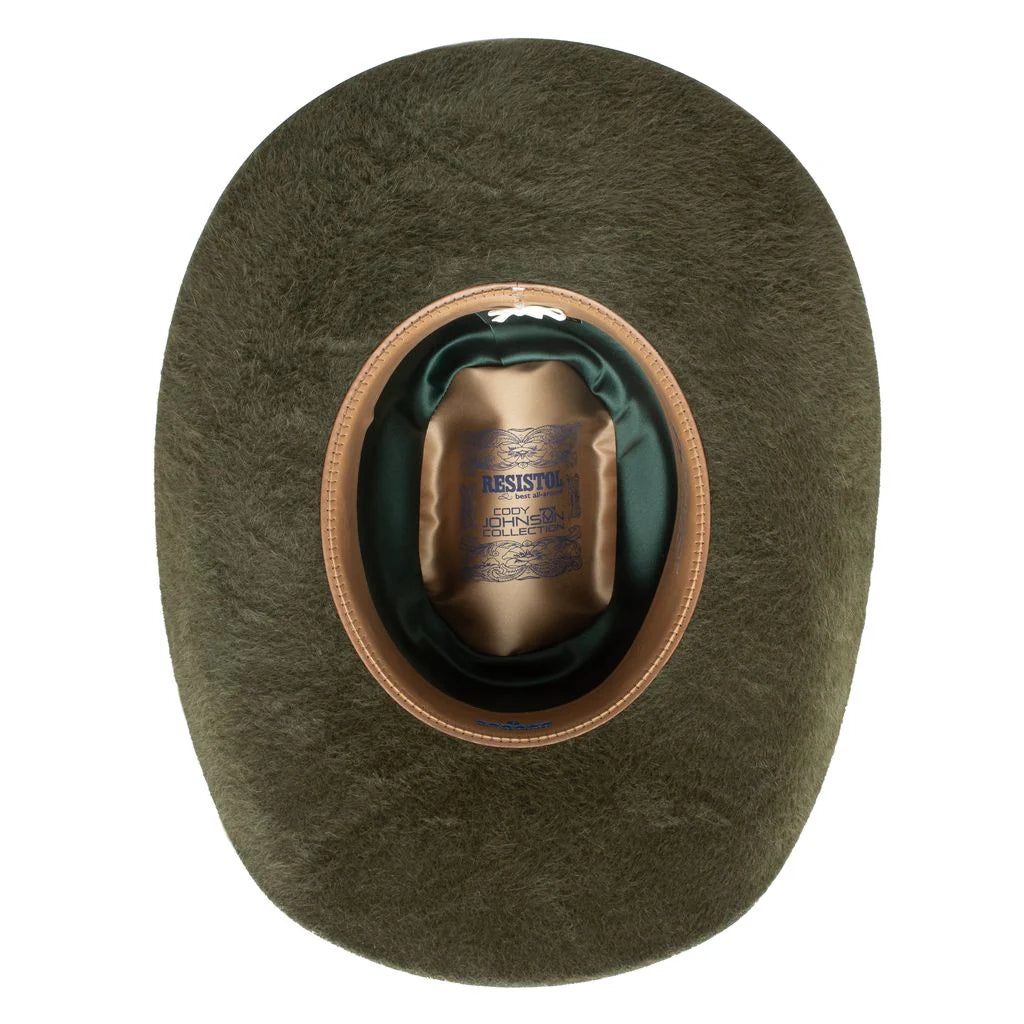 Cody Johnson by Resistol Grizzly Mountain 6X Fur Felt Hat in Sage