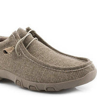 Roper Men's Chillin Canvas Tan Driving Moc