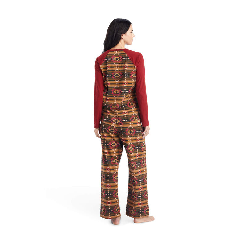 Ariat Women's Pajama Set in Southwest Style Print