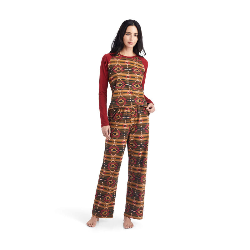 Ariat Women's Pajama Set in Southwest Style Print